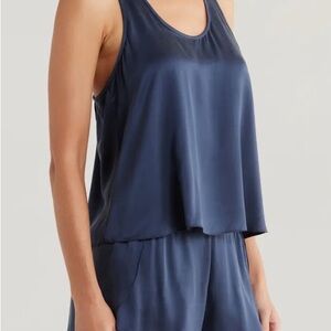 Lunya Washable Silk Racerback Tank Top